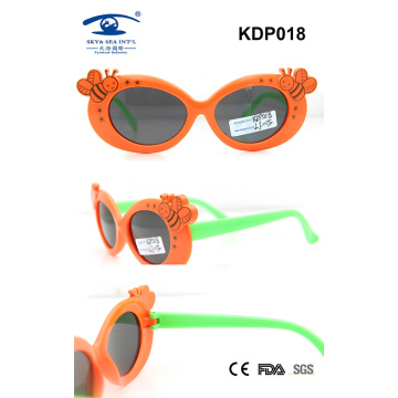 2015 New Promotional Colourful Beautiful PC Sunglasses for Children (KDP018)